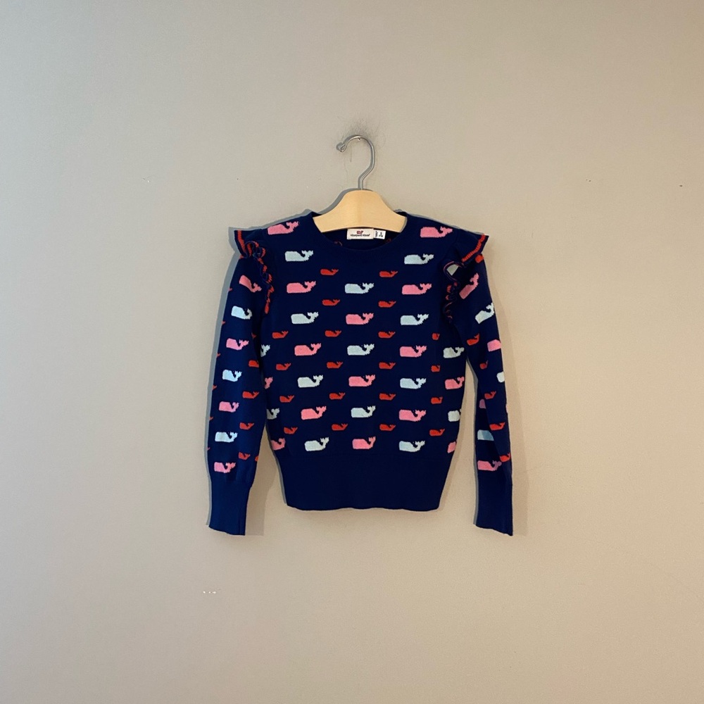 $19 ADD ON vineyard vines navy‎ top sweater 7-8Y zara baby gap janie and jack